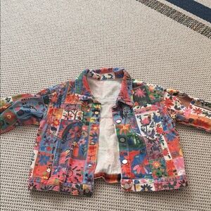 Colorful Kids Patchwork Jacket